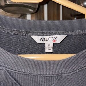 Wildfox Charcoal Pullover